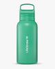 LifeStraw Go Series Stainless Steel 1L Bottle Filter LifeStraw - Online store Cactus Green
