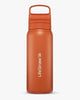 LifeStraw Go Series Stainless Steel 700 ml Bottle Filter LifeStraw - Online store/Color-Kyoto Orange